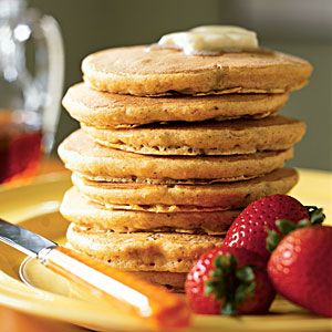pancakes sucrés brunch